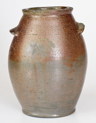 One-Gallon Iron-Decorated Stoneware Jar attrib. John Swann, Alexandria, VA, circa 1815