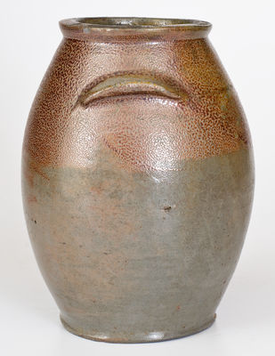 One-Gallon Iron-Decorated Stoneware Jar attrib. John Swann, Alexandria, VA, circa 1815