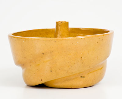 JOHN BELL / WAYNESBORO Redware Cake Mold, circa 1850-1880