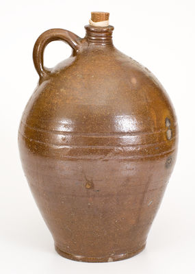 Attrib. Branch Green, Philadelphia, PA Stoneware "OIL" Jug, circa 1820