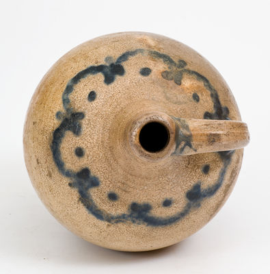 Small-Sized attrib. Clarkson Crolius (Manhattan / New York City) Cobalt-Decorated Stoneware Jug