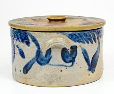 Stoneware Lidded Cake Crock att. Richard Remmey, Philadelphia, PA