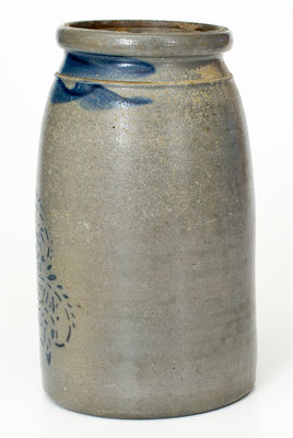 Large-Sized Richey & Hamilton / Palatine, W. Va. Stoneware Jar