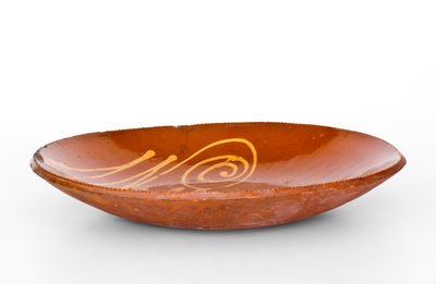 Norwalk, Connecticut Redware Charger w/