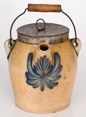 One-Gallon COWDEN & WILCOX / HARRISBURG, PA Stoneware Batter Pail