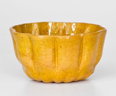 JOHN BELL (Waynesboro, PA) Redware Pudding Mold