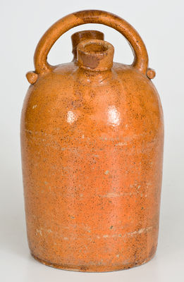 Glazed Redware Harvest Jug, possibly Emanuel Suter, New Erection Pottery, Harrisonburg, Virginia