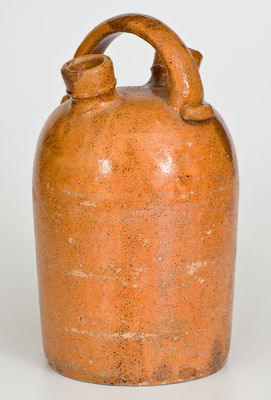 Glazed Redware Harvest Jug, possibly Emanuel Suter, New Erection Pottery, Harrisonburg, Virginia
