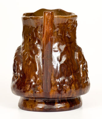 JOHN BELL / WAYNESBORO, Pennsylvania Redware Hunt Scene Pitcher
