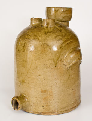 Large U. S. STONEWARE CO. / AKRON, OH Chemical Stoneware Dispenser