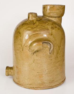 Large U. S. STONEWARE CO. / AKRON, OH Chemical Stoneware Dispenser