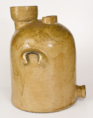 Large U. S. STONEWARE CO. / AKRON, OH Chemical Stoneware Dispenser