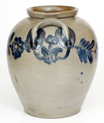 Three-Gallon Stoneware Jar attrib. Henry Harrison Remmey, Philadelphia, PA