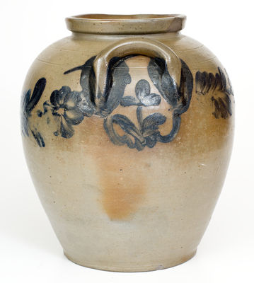 Three-Gallon Stoneware Jar attrib. Henry Harrison Remmey, Philadelphia, PA