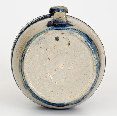 Unusual Northeastern Stoneware Rundlet Dated