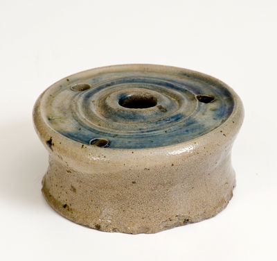 Cobalt-Decorated Stoneware Inkwell, early 19th century