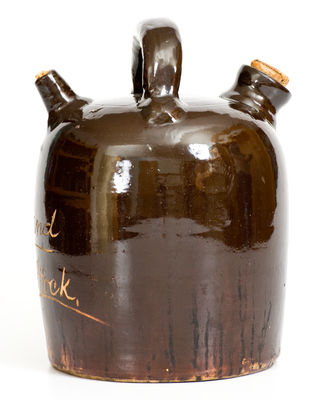 Stoneware Harvest Jug Inscribed 