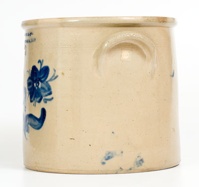 L. LEHMAN / WEST 12 ST, New York City / Manhattan Three-Gallon Stoneware Crock