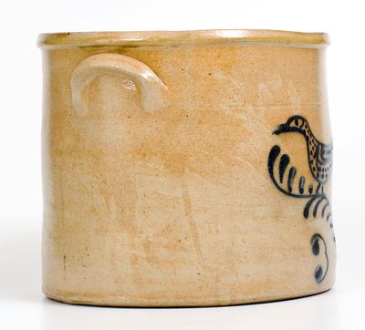 Three-Gallon New England Stoneware Bird Crock
