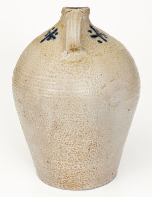 Attrib. Abraham Mead, Greenwich, Connecticut, circa 1790 Stoneware Jug