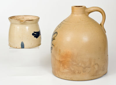 Lot of Two: Fulper, Flemington, New Jersey Stoneware