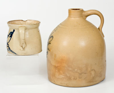 Lot of Two: Fulper, Flemington, New Jersey Stoneware