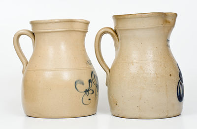 Lot of Two: Massachusetts Stoneware Pitchers