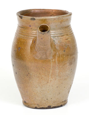 Unusual Stoneware Spouted Vessel, probably Manhattan circa 1790