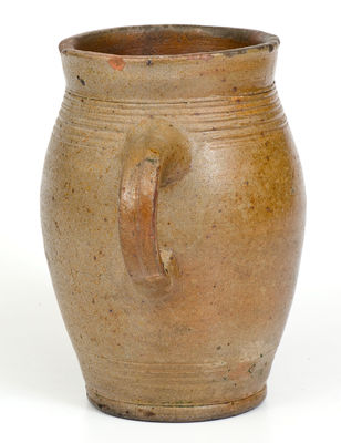 Unusual Stoneware Spouted Vessel, probably Manhattan circa 1790
