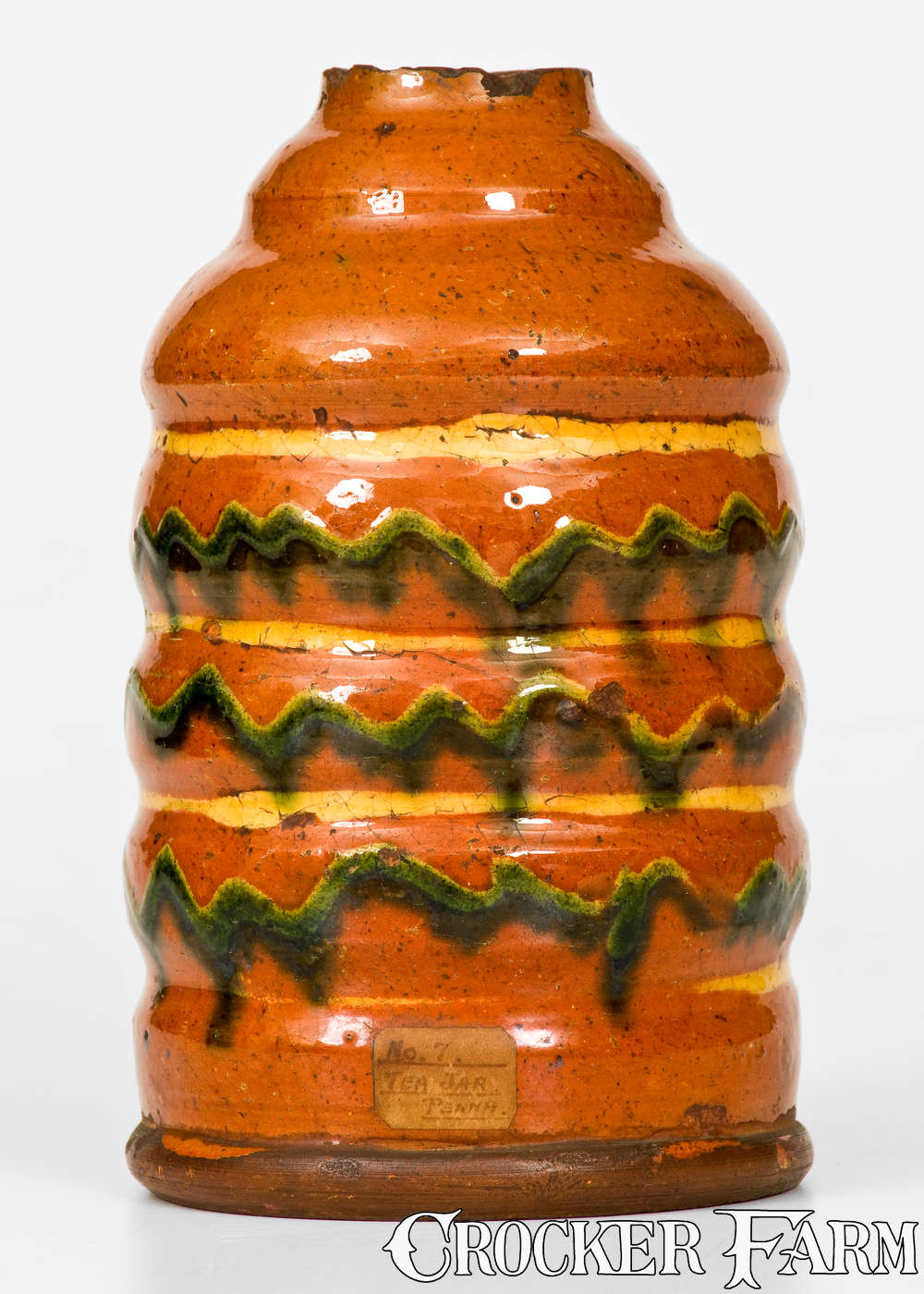 Pennsylvania Redware Highlights - Crocker Farm Stoneware Auction