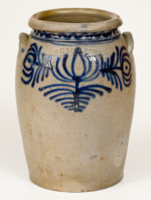 Fine B.C. MILBURN / ALEXA (Alexandria, VA) Stoneware Jar