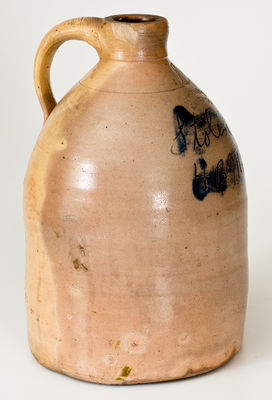 Extremely Rare WM. ROOKER /EASTON Stoneware Jug Inscribed 