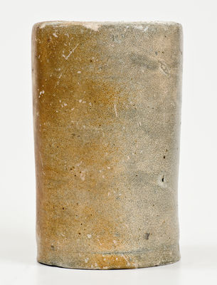 Rare and Fine Thomas W. Commeraw Oyster Jar: DANIEL JOHNSON / No. 24 Lumber Street / N. York