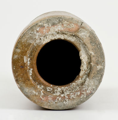 Rare and Fine Thomas W. Commeraw Oyster Jar: DANIEL JOHNSON / No. 24 Lumber Street / N. York