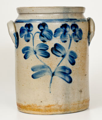 3 Gal. Baltimore, MD Stoneware Water Cooler w/ Floral Decoration