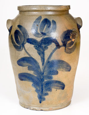 Rare and Fine R. BUTT, Washington, D.C. Stoneware Jar, c1835