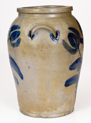 Rare and Fine R. BUTT, Washington, D.C. Stoneware Jar, c1835
