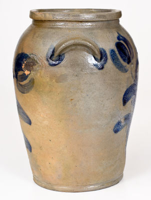 Rare and Fine R. BUTT, Washington, D.C. Stoneware Jar, c1835