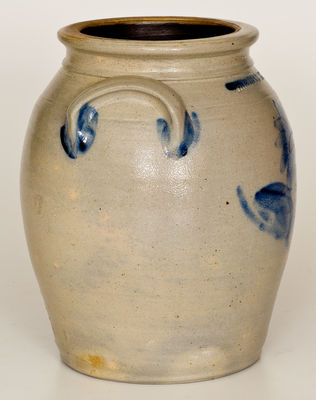 One-Gallon HARRISBURG, PA (William Moyer) Stoneware Jar, 1858-61