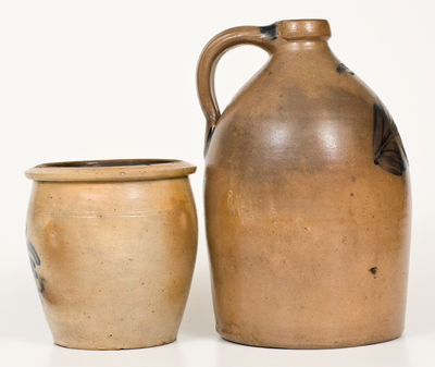 Two Pieces of Central Pennsylvania Stoneware