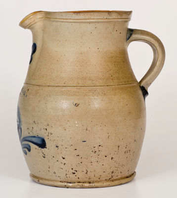 One-Gallon COWDEN & WILCOX / HARRISBURG, PA Stoneware Pitcher