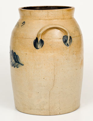 Two-Gallon COWDEN & WILCOX / HARRISBURG, Pennsylvania Stoneware Jar