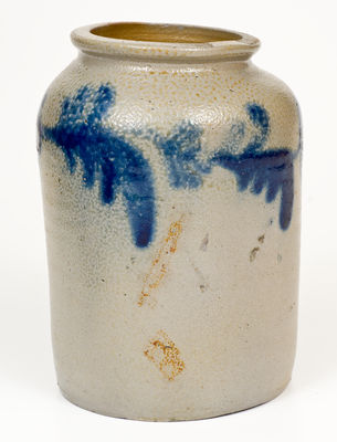 Half-Gallon Baltimore, Maryland Stoneware Jar
