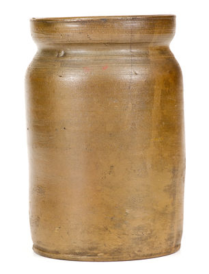 Rare HENRY GLAZIER / HUNTINGDON, PA Small-Sized Stoneware Jar