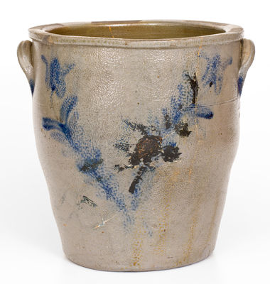 Very Rare J. SWANK & CO. / JOHNSTOWN, PA Stoneware Jar w/ 1857 Date