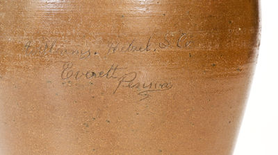 Extremely Rare THOMAS & BRO. / HUNTINGDON, PA w/ Potter s Signature and Everett, PA Advertising