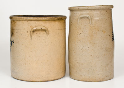 Two Ohio Stoneware Pieces w/ 