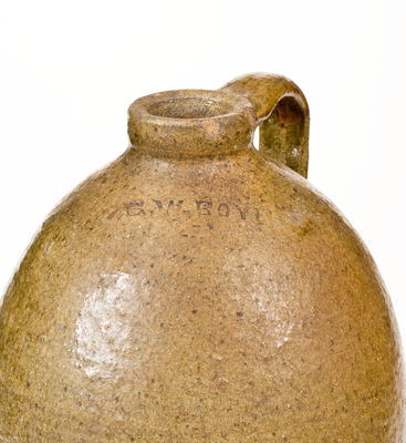 Extremely Rare George Washington Boyd (Rock Mills, Alabama) Stoneware Jug