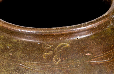 Scarce "LJ" (Lucius Jordan, Washington County, GA) Stoneware Jar