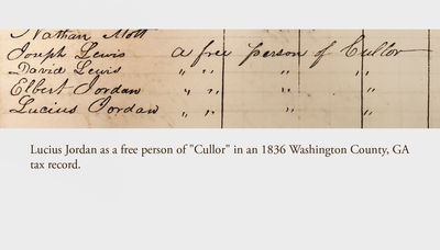 Scarce "LJ" (Lucius Jordan, Washington County, GA) Stoneware Jar